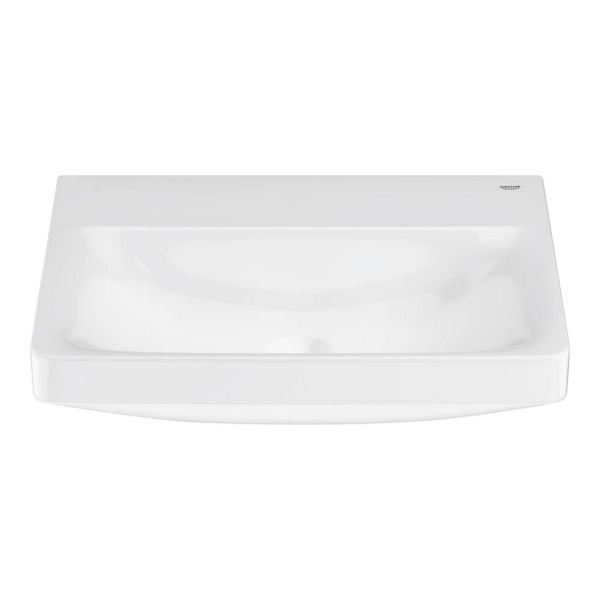 Grohe Euro Keramik Waschtisch 60cm ohne Hahnloch, ohne Überlauf, weiß