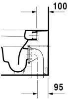 Vorschau: Duravit Happy D.2 Stand-WC Tiefspüler, weiß