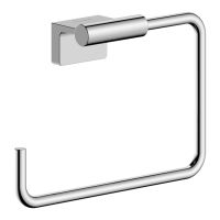 Vorschau: hansgrohe AddStoris S Handtuchring, chrom