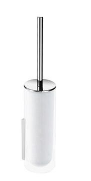 Keuco Edition 400 Toilettenbürstengarnitur für Wandmontage, mit Echtkristalleinsatz