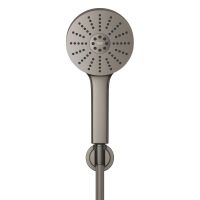 Vorschau: Grohe Vitalio Joy+ 120 Wandhalterset 3 Strahlarten, hard graphite gebürstet 134865AL00 