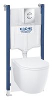 Vorschau: Grohe Solido Compact 5-in-1-Set für WC, 1,13 m Bauhöhe mit Soft-Close-WC-Sitz, weiß 103843SH00