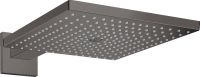 hansgrohe Raindance E Duschkopf 300 1 Strahlart mit Brausearm, brushed black chrome 26239340