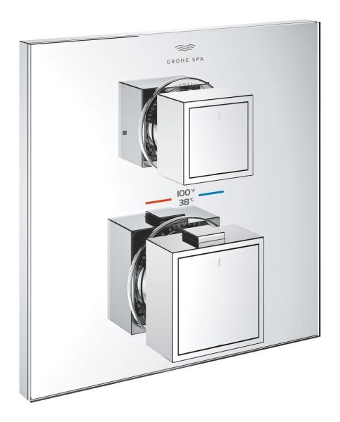 Grohe Allure Gravity Thermostat-Brausebatterie, 2-Wege-Umstellung, ohne Platte