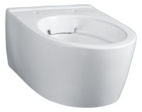 Vorschau: Geberit iCon Wand-WC Tiefspüler, geschlossene Form, verkürzte Ausladung, Rimfree, weiß 204070000