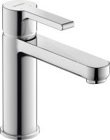 Duravit B.2 Einhebel-Waschtischmischer M ohne Zugstangen-Ablaufgarnitur, chrom, B21020002010