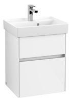 Vorschau: Villeroy&Boch Collaro Waschtischunterschrank mit 2 Auszüge, 46cm, glossy white C006B0DH