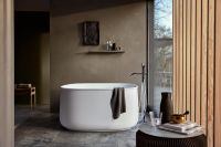 Vorschau: Duravit Zencha freistehende Badewanne quadratisch 125x125cm, weiß