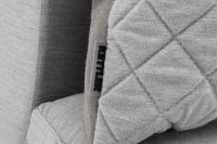 Vorschau: KETTLER EGO MODULAR Sofa-Lounge-Set 4teilig, 2,6x1,9m, Sunbrella®, silber/grau meliert