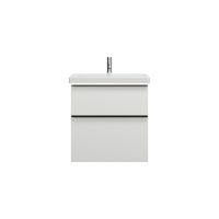 Vorschau: Burgbad Eqio Keramik-Waschtisch 63cm mit Unterschrank & LED-Beleuchtung