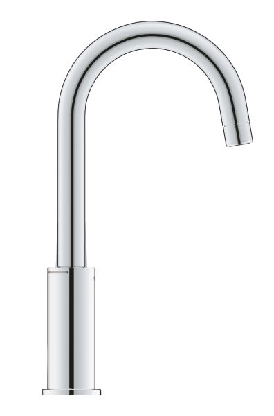 Grohe Eurosmart Waschtischbatterie L-Size mit Push-Open Ablaufgarnitur, schwenkbar, chrom