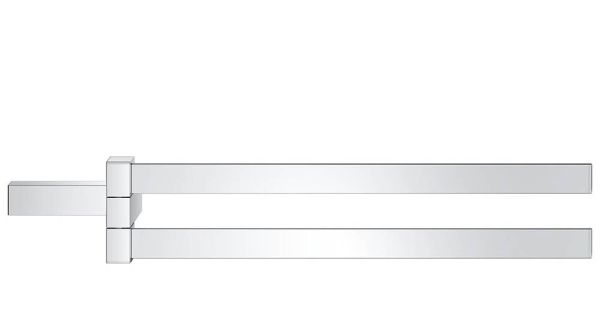 Grohe Selection Cube Doppel-Handtuchhalter, chrom
