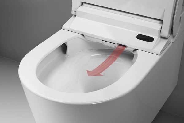 Grohe Sensia Pro Dusch-WC Komplettanlage mit Warmlufttrocknung, weiß