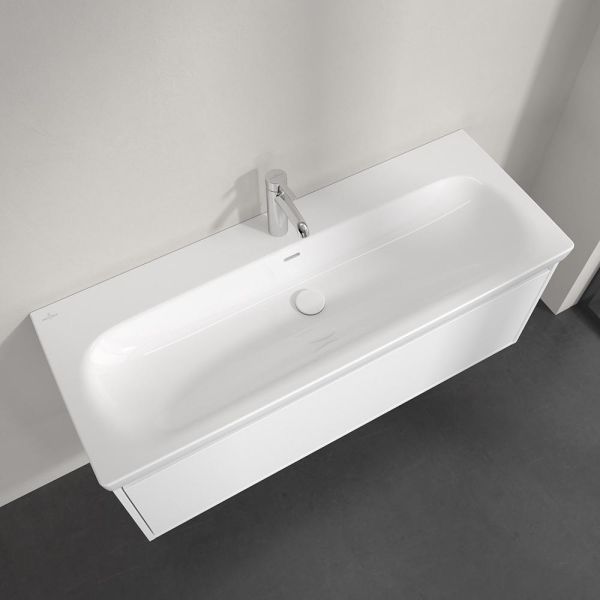 Villeroy&Boch Skyla Waschtisch 120x46cm mit 1 Hahnloch und Überlauf, weiß 5A51C501