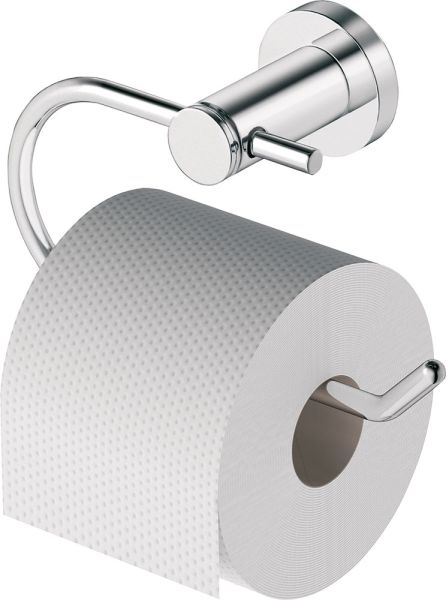 Duravit D-Code Papierrollenhalter ohne Deckel, chrom