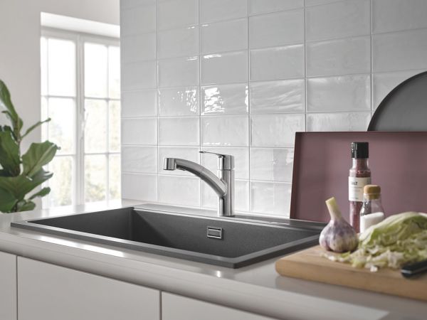 Grohe Start Einhand-Spültischbatterie, supersteel 30531DC1