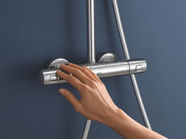 Grohe Euphoria System 310 Duschsystem mit Thermostatbatterie, chrom