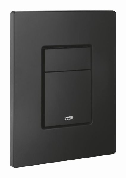 Grohe Even WC-Betätigungsplatte für Start & Stopp-Betätigung, schwarz matt 38966KF0
