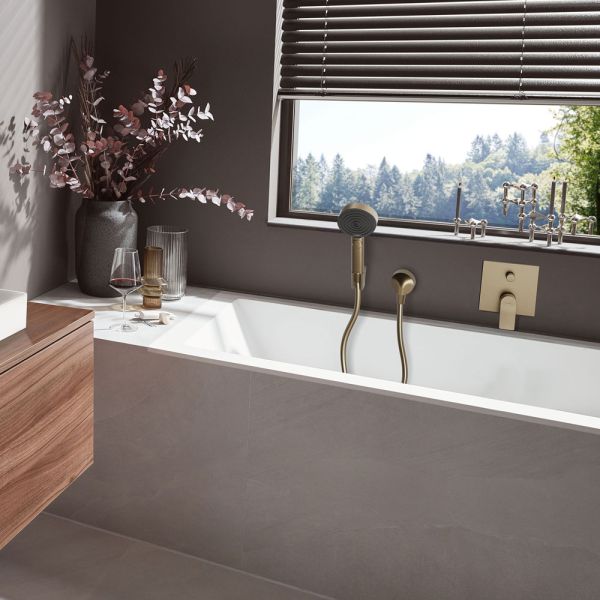 hansgrohe Vivenis Wannenarmatur Unterputz, brushed bronze