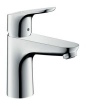 Vorschau: Hansgrohe Focus Einhebel-Waschtischmischer 100 mit Zugstangen-Ablaufgarnitur, chrom