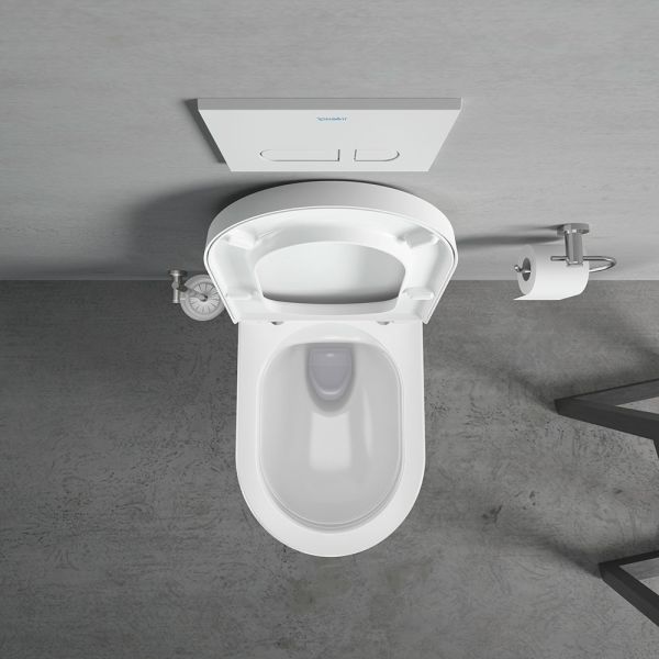 Duravit ME by Starck Wand-WC 57x36cm, eckig weiß 25290900001