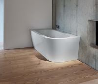 Bette BetteStarlet V Silhouette Raumspar-Badewanne mit Verkleidung Raumecke links 175x80cm