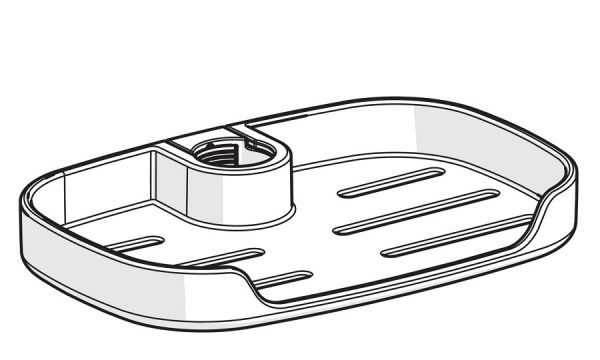 Hansa Hansaactivejet Seifenschale, transparent