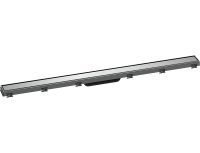 Vorschau: Hansgrohe RainDrain Match Fertigset Duschrinne 100cm, höhenverstellbarer Rahmen, befliesbar, chrom 56041000