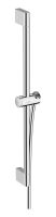 Vorschau: Hansgrohe Unica Pulsify S Brausestange mit Schieber und Isiflex Brauseschlauch, 65cm, chrom 24400000