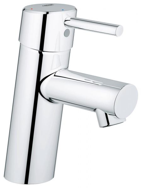 Grohe Concetto Einhand-Waschtischbatterie,ES-Funktion, glatter Körper, S-Size, chrom