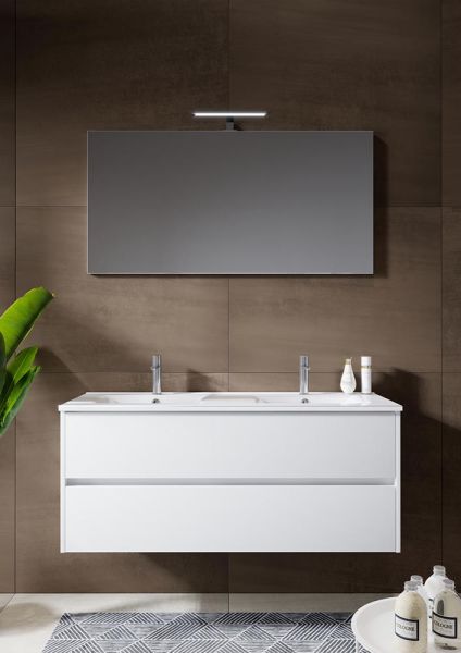 RIHO Porto Wave Doppelwaschtisch 120cm