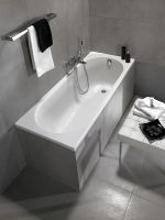 Vorschau: Villeroy&Boch O.Novo Rechteck-Badewanne 170x70cm 