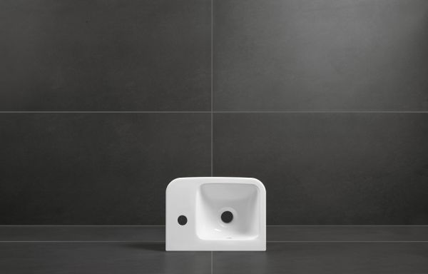 Villeroy&Boch Architectura Handwaschbecken mit 1 Hahnloch rechts, 36x26cm, mit überlauf weiß 43733601