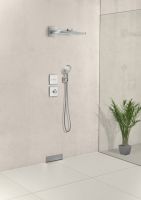 Vorschau: Hansgrohe ShowerSelect Thermostat Highflow Unterputz, weiß/chrom