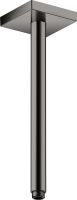 Axor ShowerSolutions Deckenanschluss 30cm eckig, polished black chrome 26438330