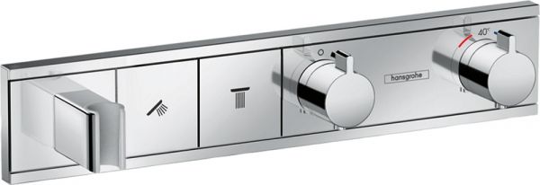 Hansgrohe RainSelect Fertigset Unterputz für 2 Verbraucher chrom 15355000