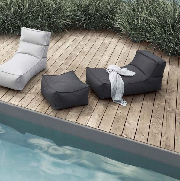 blomus STAY Lounger Liege, cloud coal 62001 62002