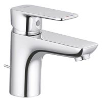 Kludi Pure&style Waschtisch-Einhandmischer 75 mit Ablaufgarnitur, chrom 403820575 