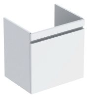 Geberit Renova Plan Unterschrank für Waschtisch mit 1 Schublade und 1 Innenschublade, Breite 65cm weiß