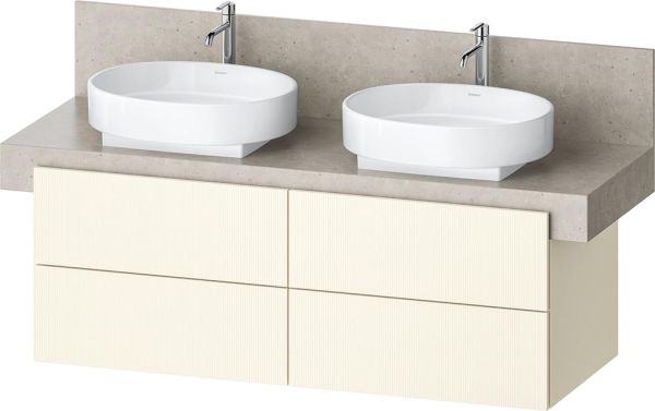 Duravit Balcoon Waschtischunterschrank 140x57x52cm für 2 Aufsatzbecken