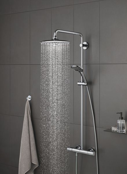Grohe Vitalio Joy 110 Massage-Handbrause mit 3 Strahlarten, chrom