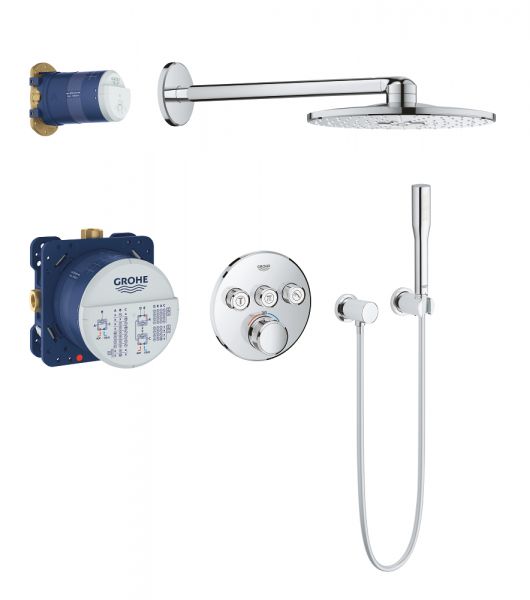 Grohe Grohtherm SmartControl Duschsystem mit Rainshower 310 SmartActive, chrom