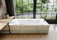 Vorschau: Kaldewei Asymmetric Duo Rechteck-Badewanne 170x80cm Mod.740 274000010001