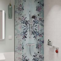 Vorschau: hansgrohe Activera Select S Duschset 95 2jet EcoSmart mit Duschstange Varia 72cm, chrom