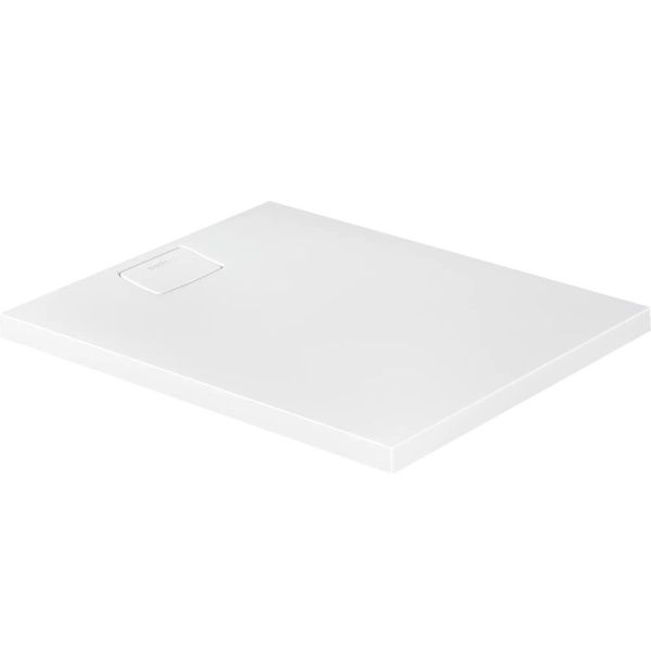 Duravit Stonetto Duschwanne rechteckig 80x100cm, Mineralguss, weiß matt 720147380000000