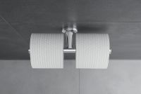 Vorschau: Duravit Starck T Papierrollenhalter doppelt, zum Schrauben/Kleben, chrom