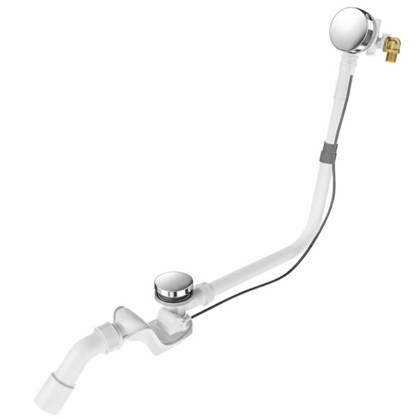 Kaldewei COMFORT-LEVEL PLUS Ab- und Überlaufgarnitur mit Füllfunktion KA 4011 687772370999 chrom