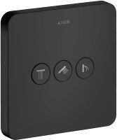 Axor ShowerSelect Ventil Softcube, Unterputz, für 3 Verbraucher, schwarz matt 36773670