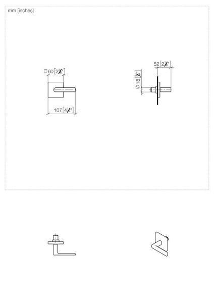 Dornbracht IMO Unterputz-Ventil rechtsschließend 1/2"