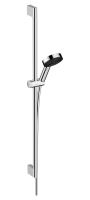 Vorschau: Hansgrohe Pulsify Select S Brauseset 105 3jet Relaxation mit Brausestange 90cm, chrom 24170000